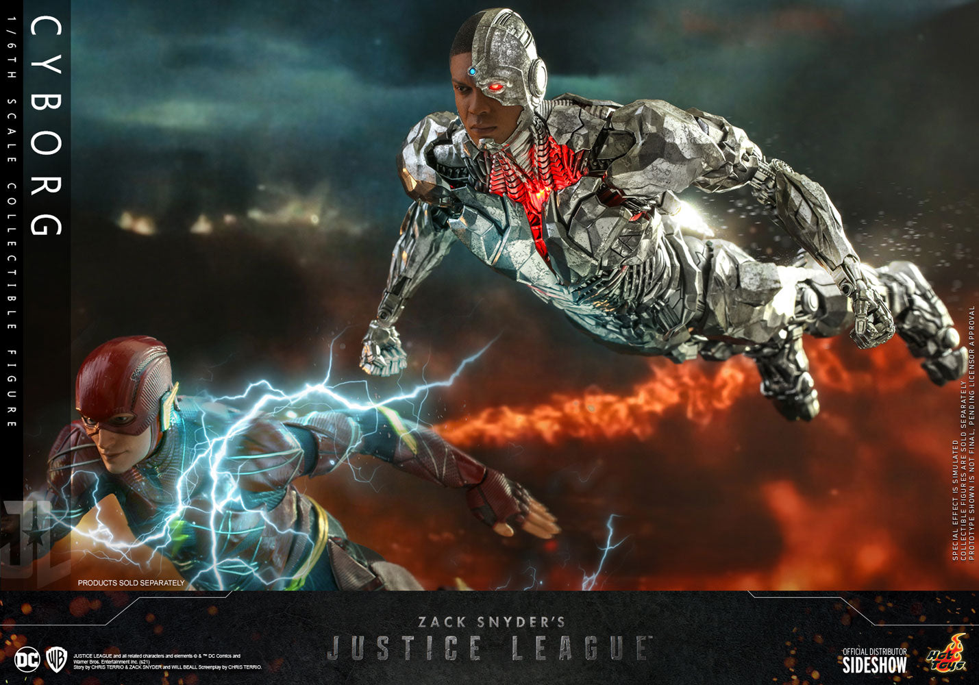 Hot Toys Zack Snyders Justice League Cyborg