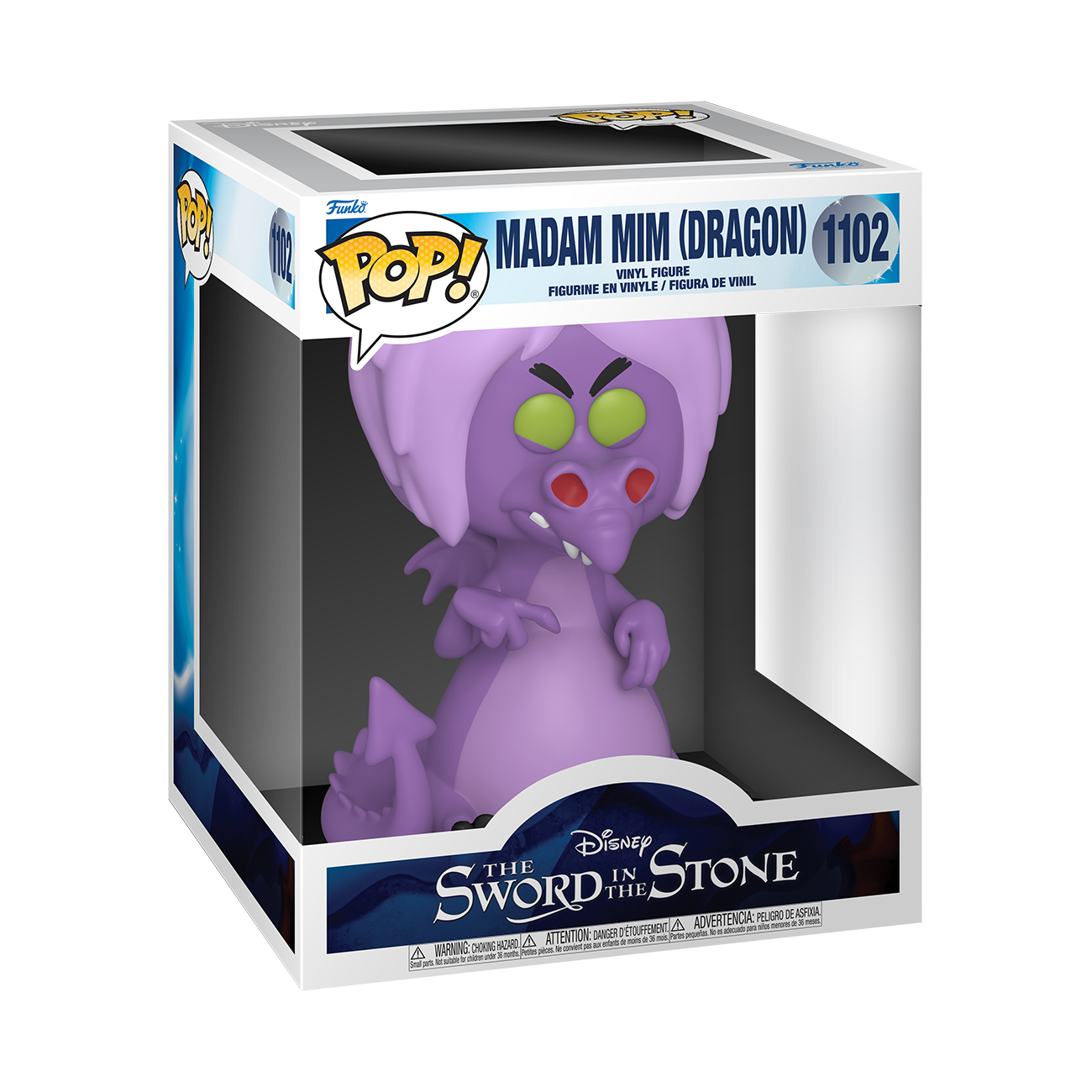 Funko Pop : The Sword In The Stone - Madam Mim Dragon 6"