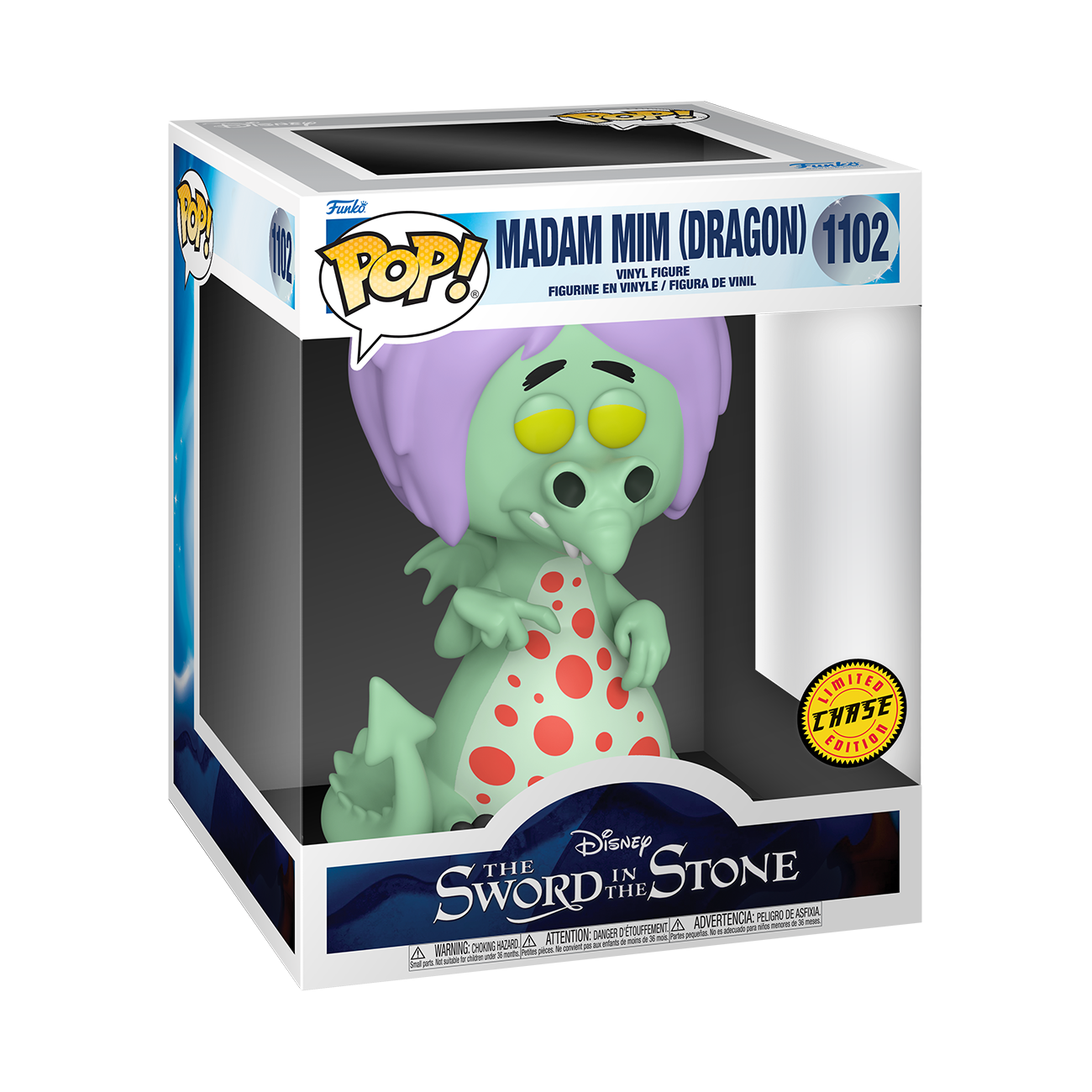 Funko Pop : The Sword In The Stone - Madam Mim Dragon 6"