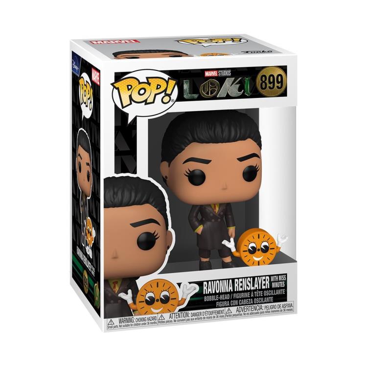 Funko Pop : Loki - Ravonna Renslayer With Miss Minutes