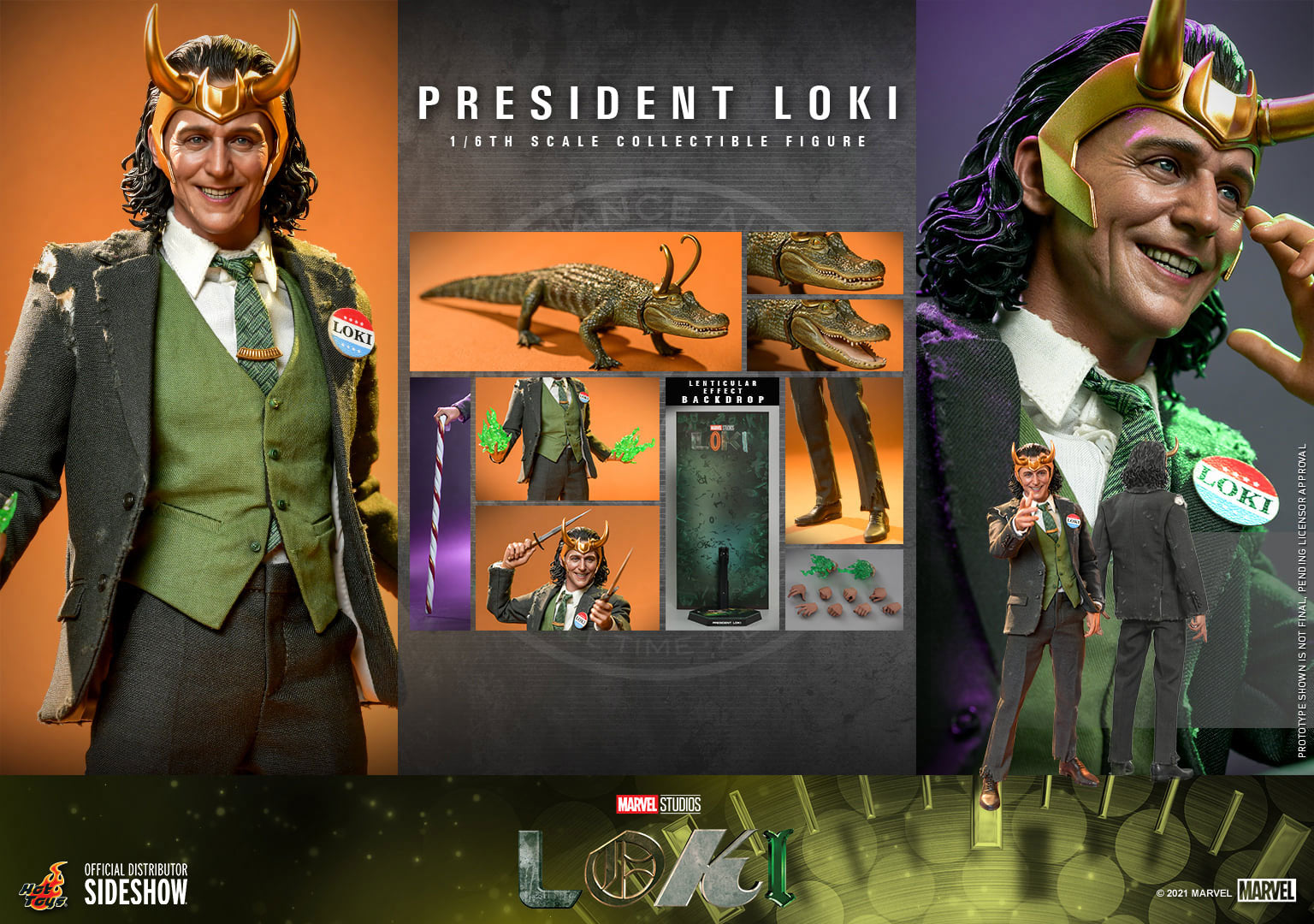 Hot Toys Loki President Loki