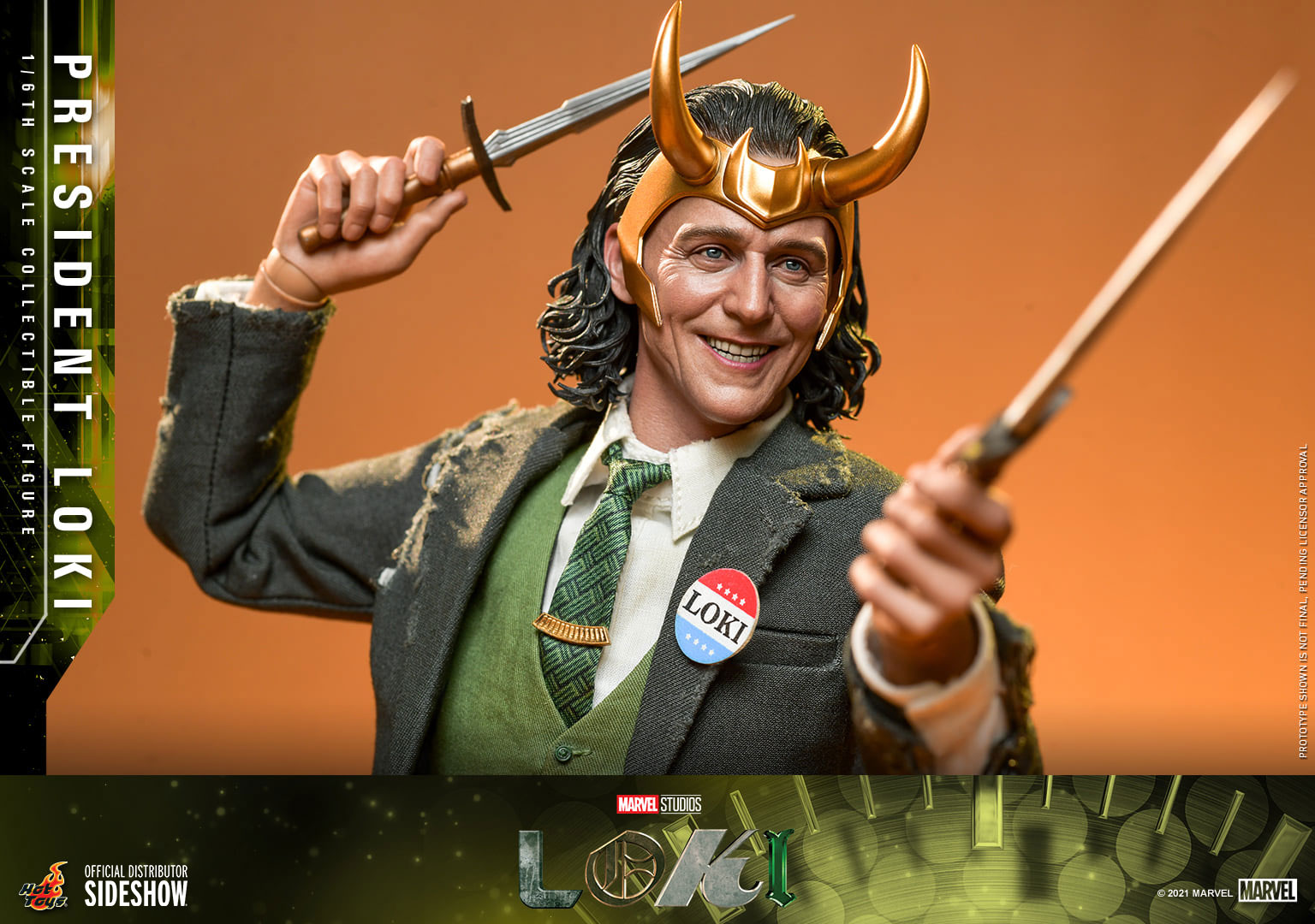 Hot Toys Loki President Loki