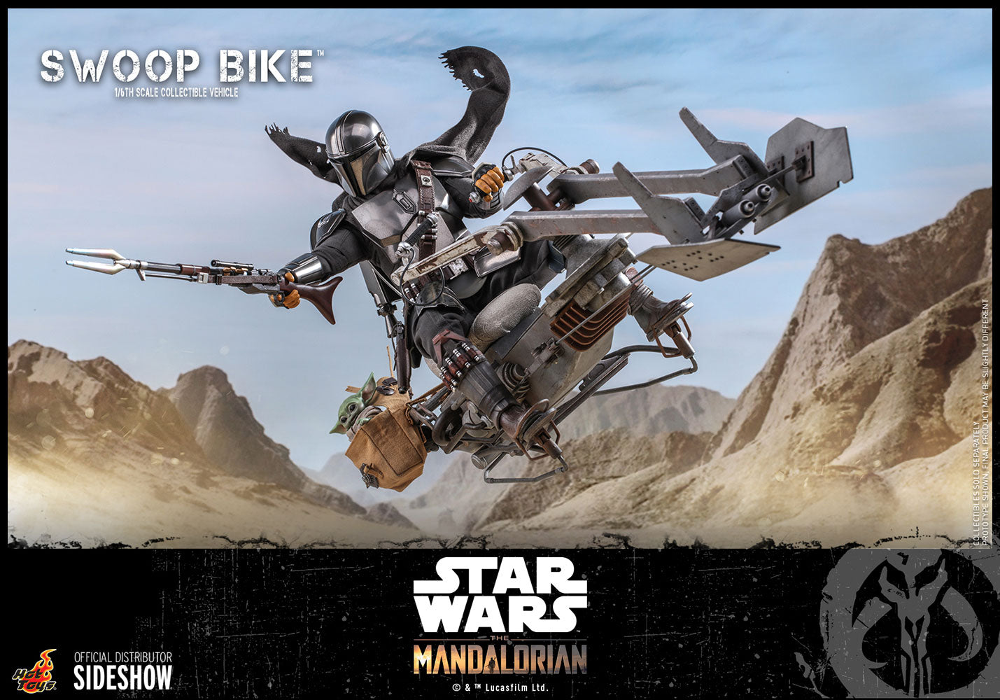 Hot Toys Star Wars The Mandalorian Swoop Bike
