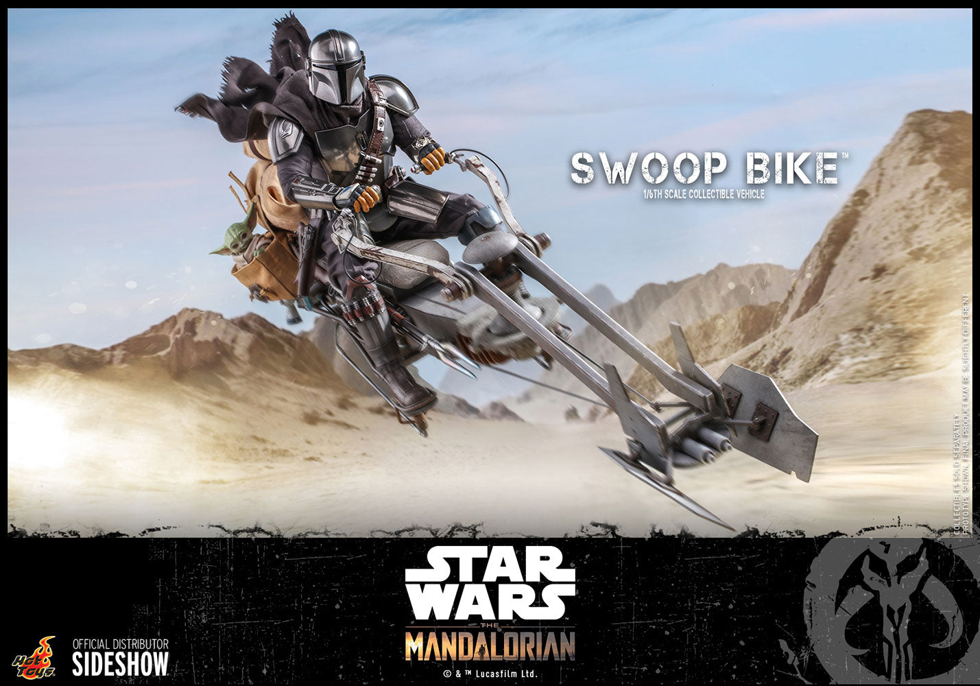 Hot Toys Star Wars The Mandalorian Swoop Bike