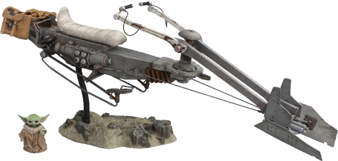Hot Toys Star Wars The Mandalorian Swoop Bike