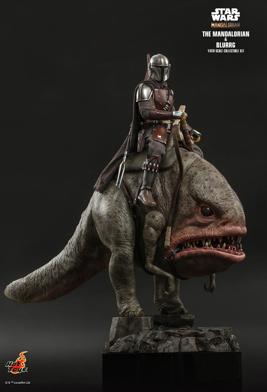 Hot Toys Star Wars The Mandalorian The Mandalorian And Blurrg