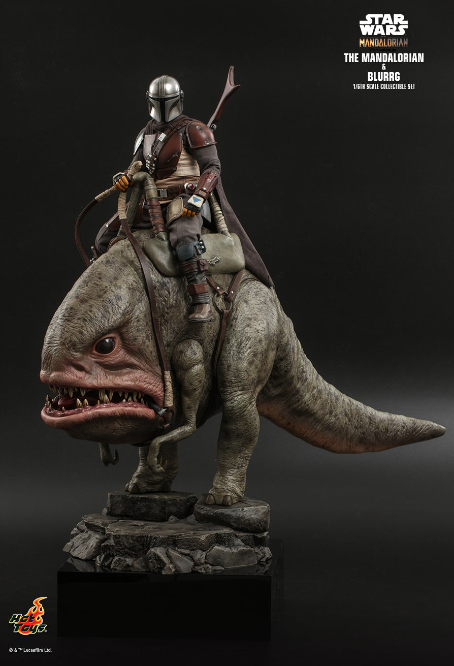 Hot Toys Star Wars The Mandalorian The Mandalorian And Blurrg