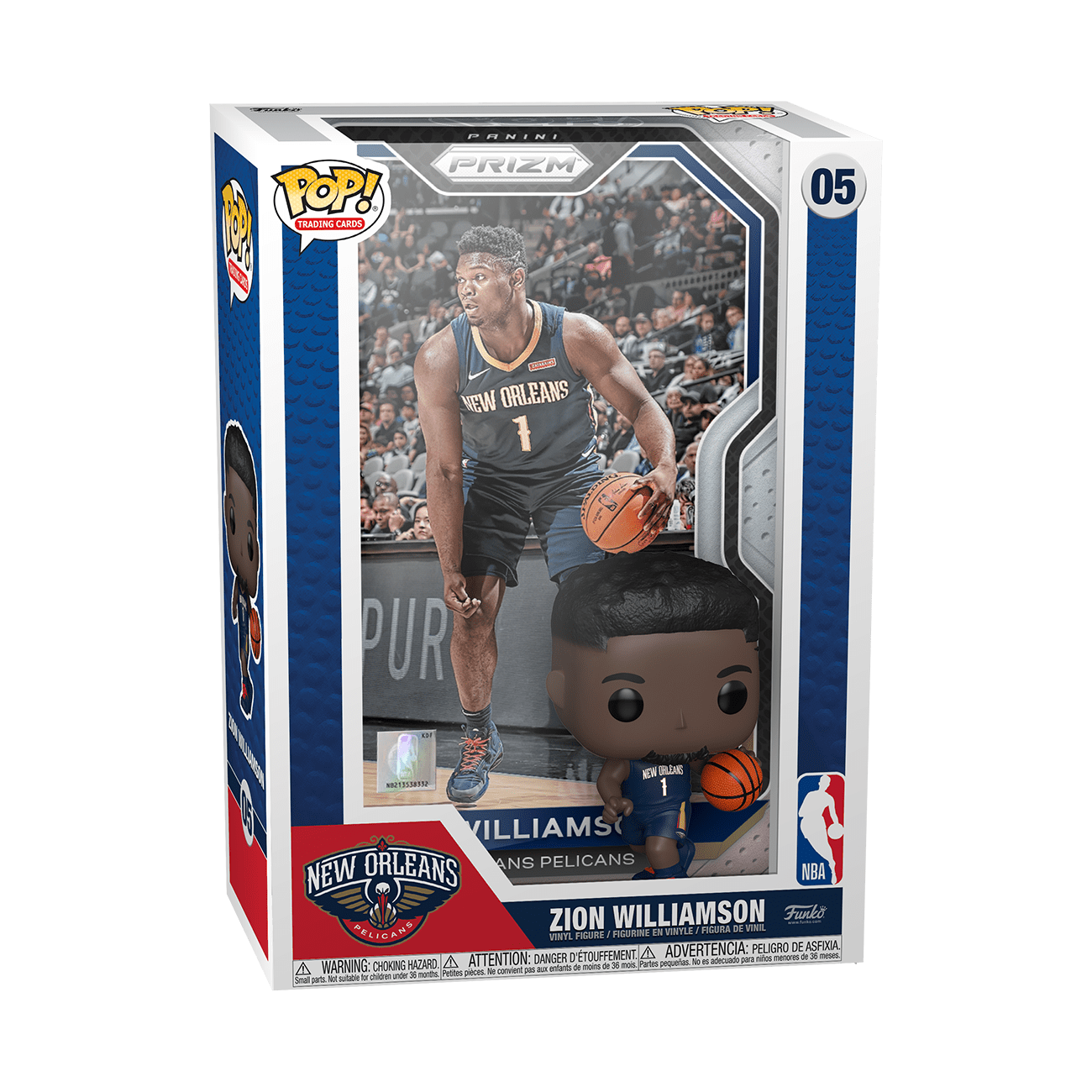 Funko Pop Trading Cards: NBA - Zion Williamson