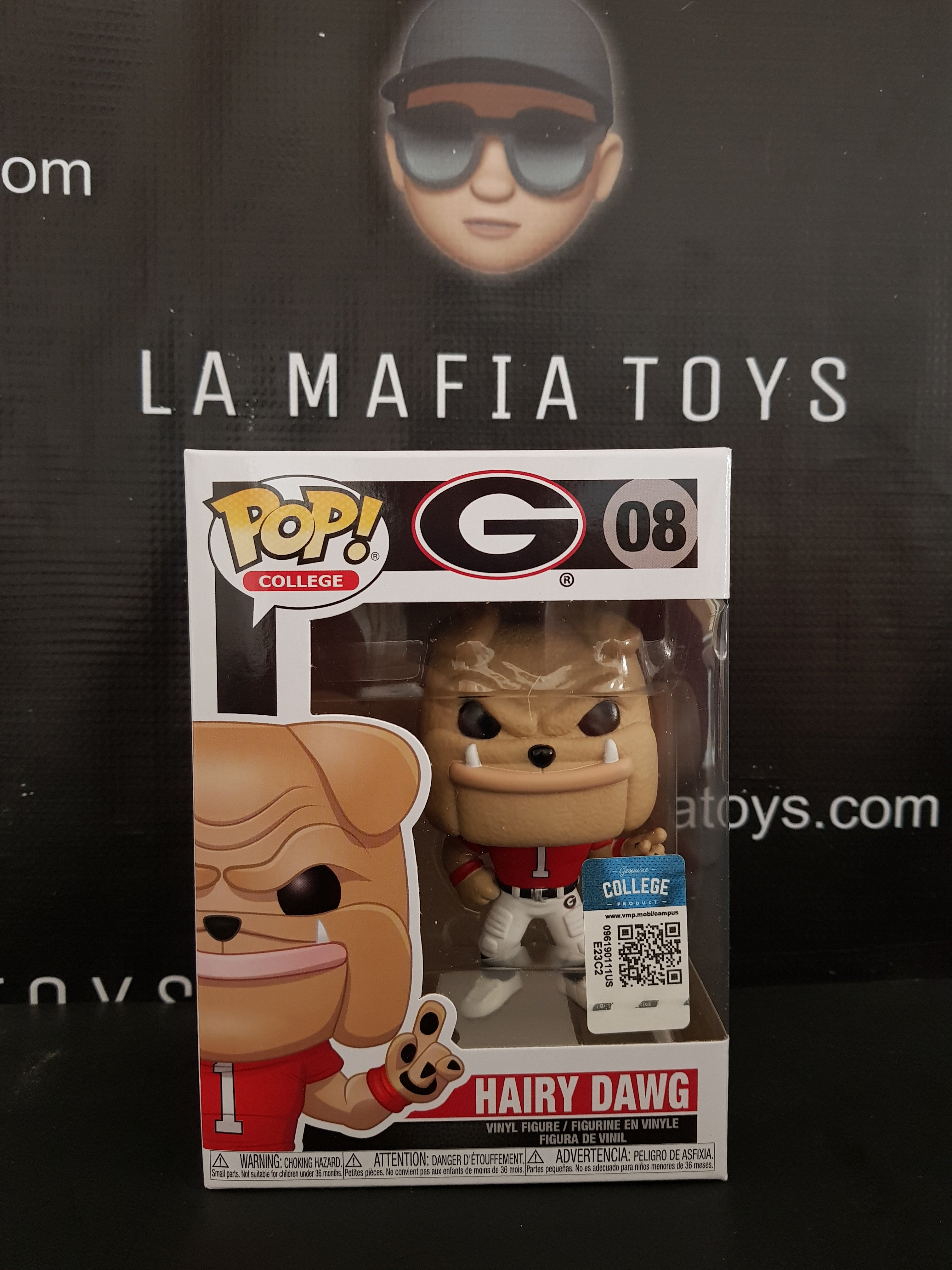 Funko Pop NCAA Georgia Bulldogs Hairy Dawg 08