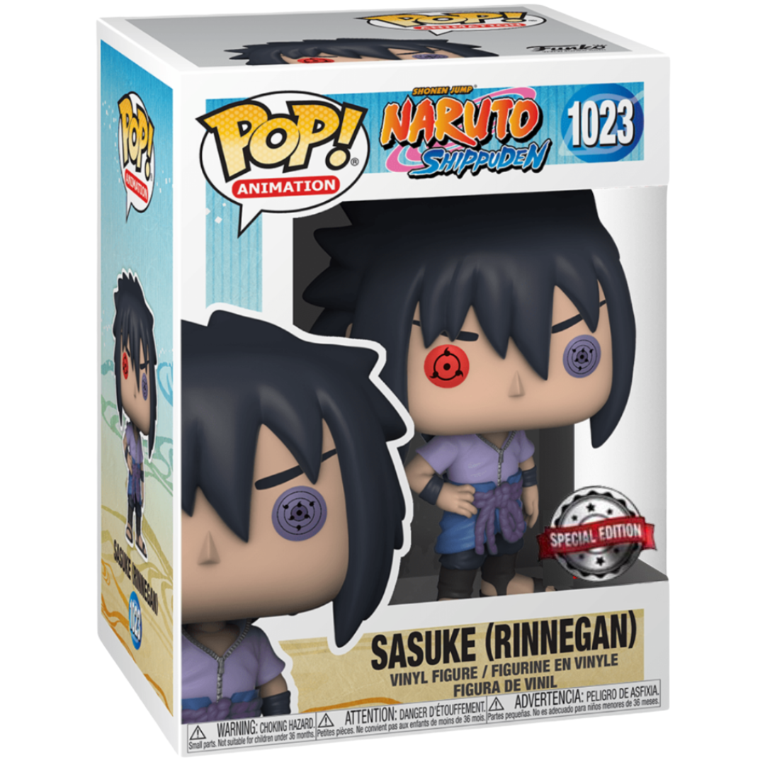Funko Pop Naruto Shippuden Sasuke Rinnegan Exclusivo