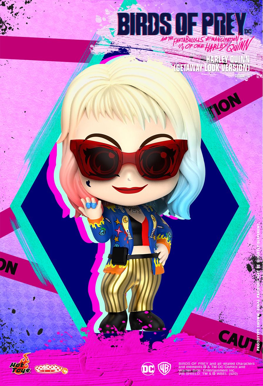 Hot Toys Cosbaby - Harley Quinn (Getaway Look Version)