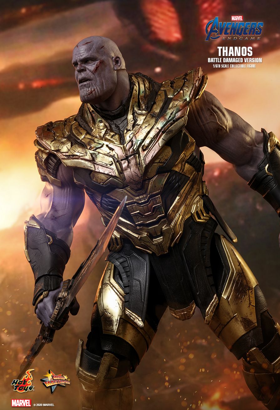 Hot Toys Avengers Endgame Thanos (Battle Damaged Version)