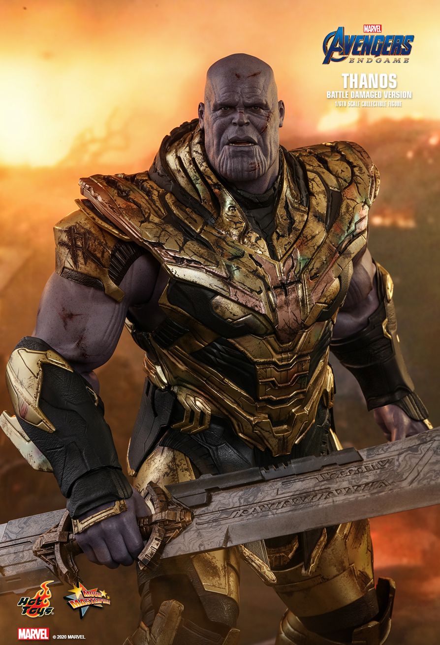 Hot Toys Avengers Endgame Thanos (Battle Damaged Version)