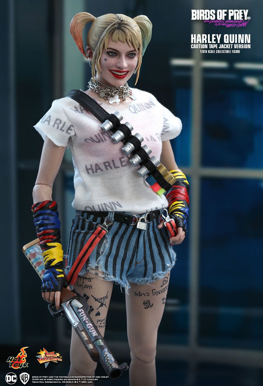 Hot Toys Birds Of Prey Harley Quinn (Caution Tape Jacket Version)