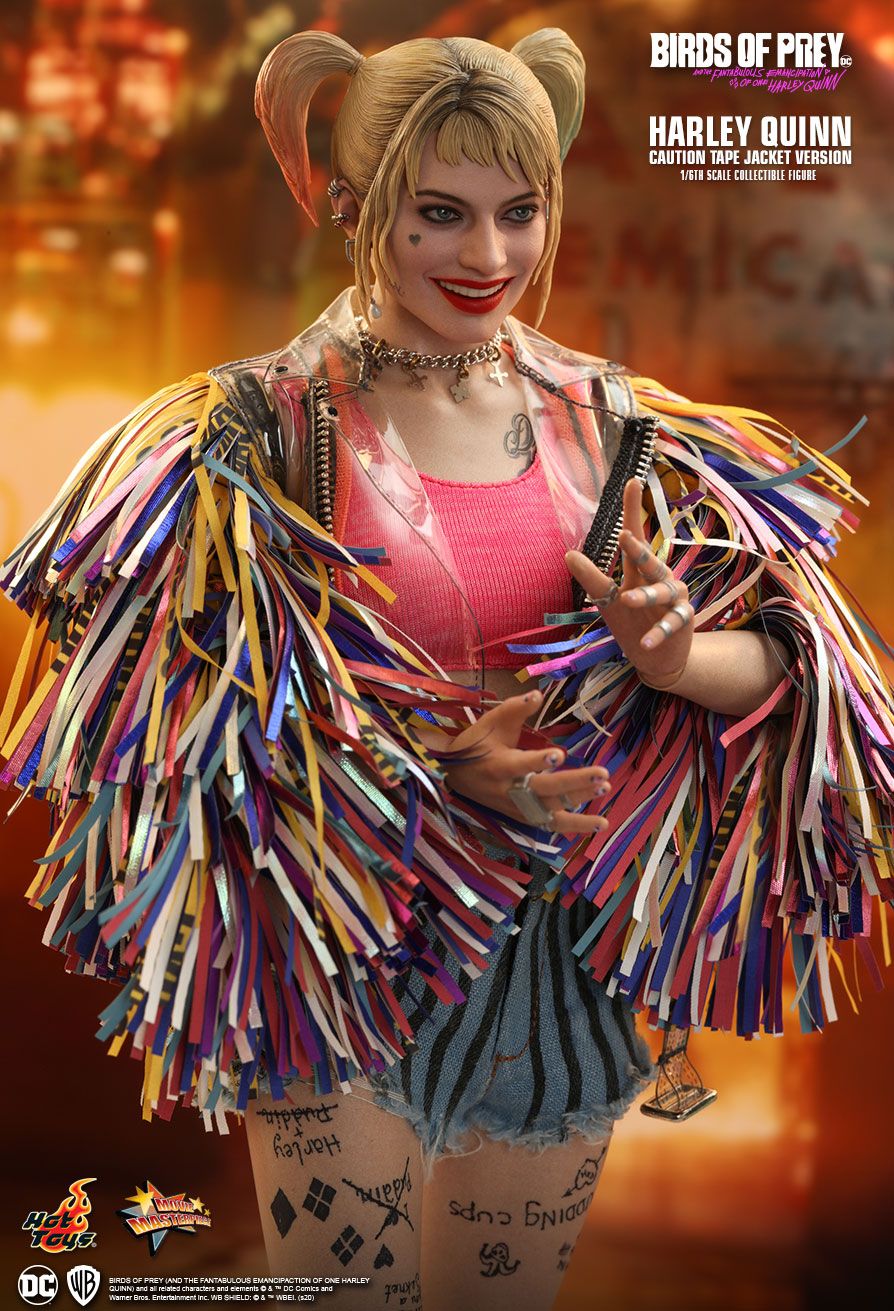 Hot Toys Birds Of Prey Harley Quinn (Caution Tape Jacket Version)
