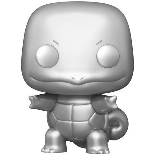 Funko Pop Games: Pokemon - Squirtle (Silver) Metallic