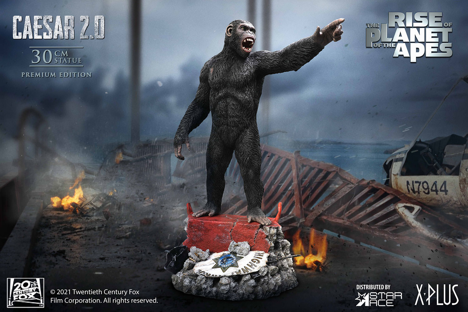 Star Ace Toys Rise Of The Planet Of The Apes Caesar Deluxe Version