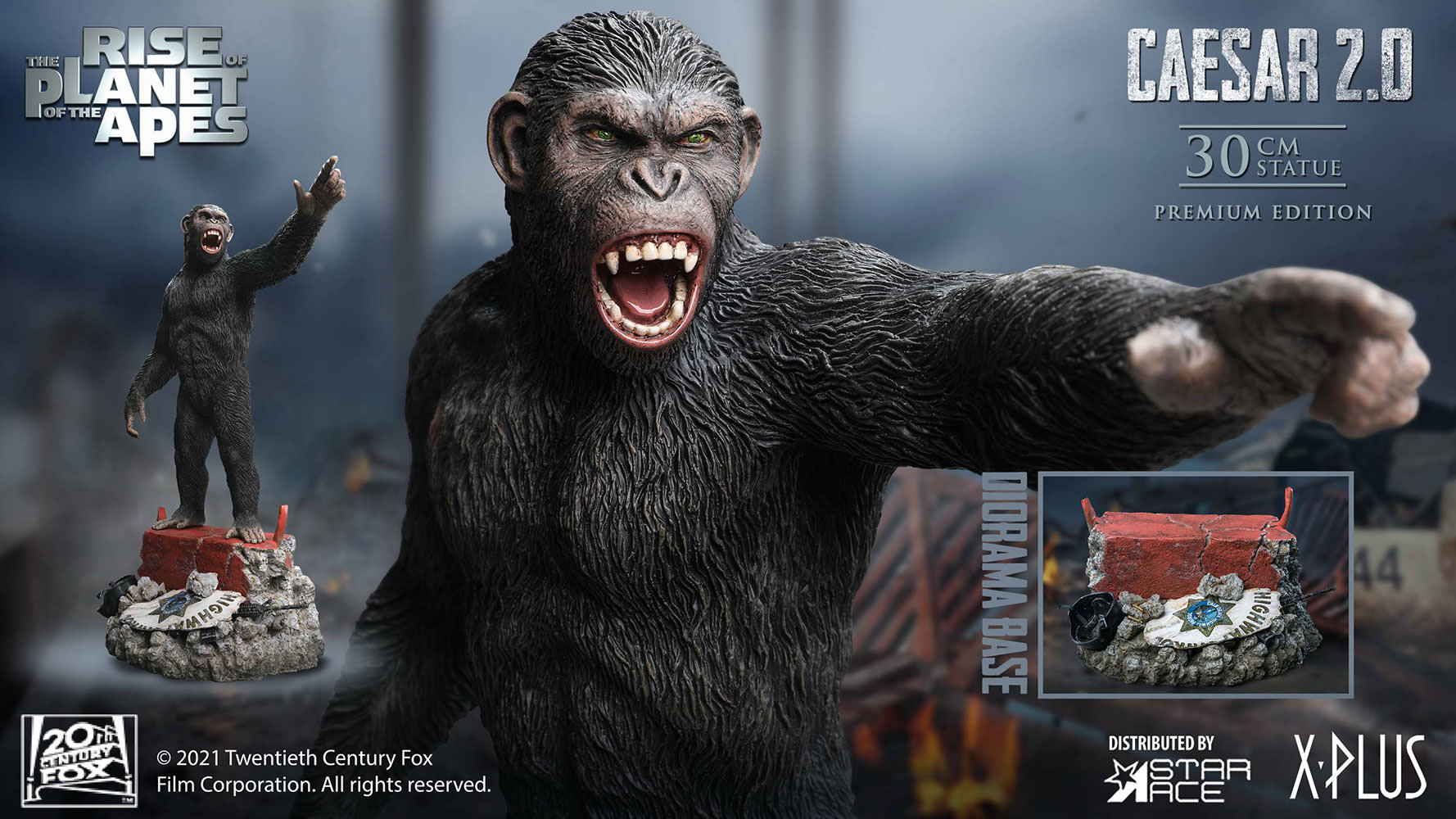 Star Ace Toys Rise Of The Planet Of The Apes Caesar Deluxe Version