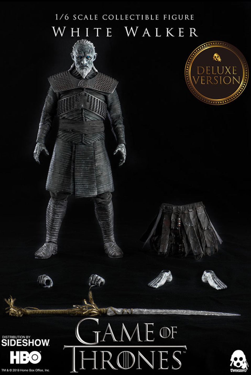GAME OF THRONES WHITE WALKER (DELUX) THREEZERO