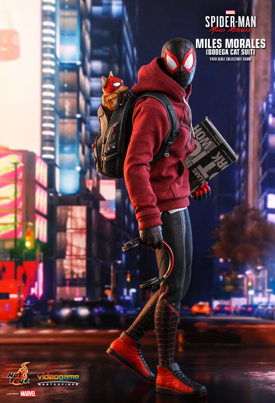 Hot Toys Spider-Man Miles Molerales (Bodega Cat Suit)
