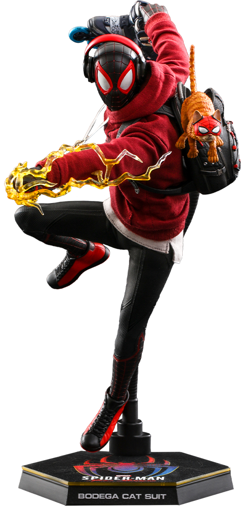 Hot Toys Spider-Man Miles Molerales (Bodega Cat Suit)