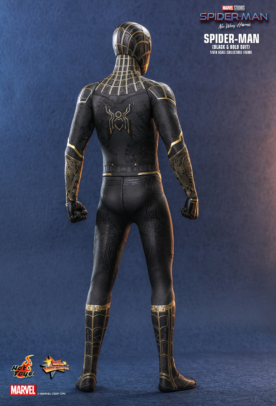 Hot Toys Spider-Man No Way Home Spider-Man Black & Gold Suit