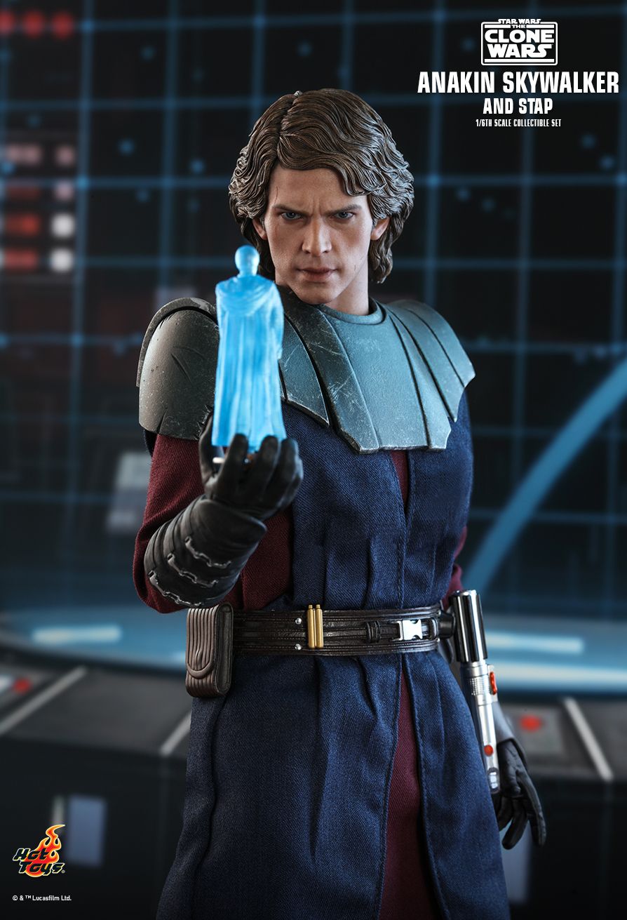 Hot Toys The Clone Wars Anakin Skywalker And Stap