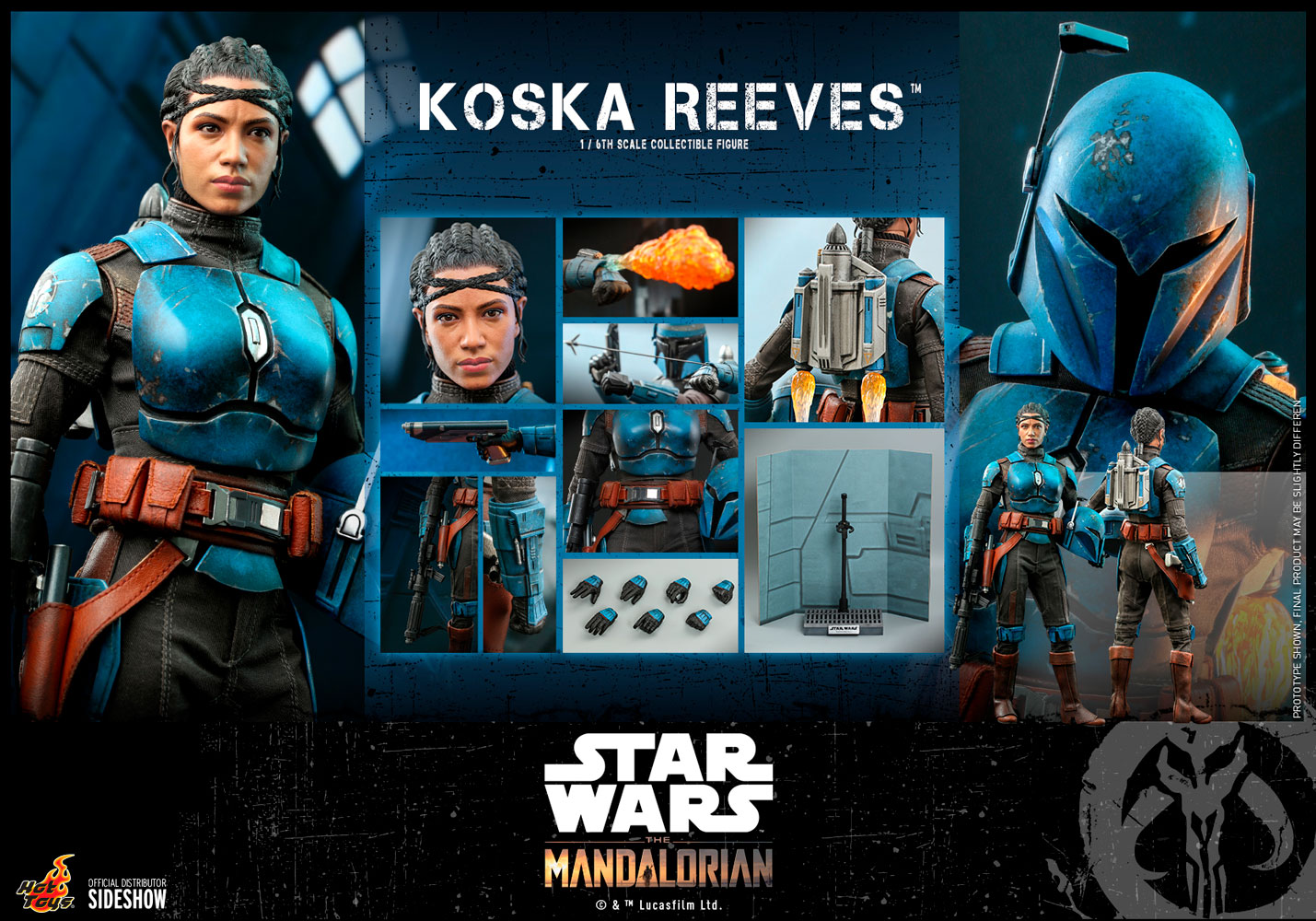 Hot Toys Star Wars The Mandalorian Koska Reeves