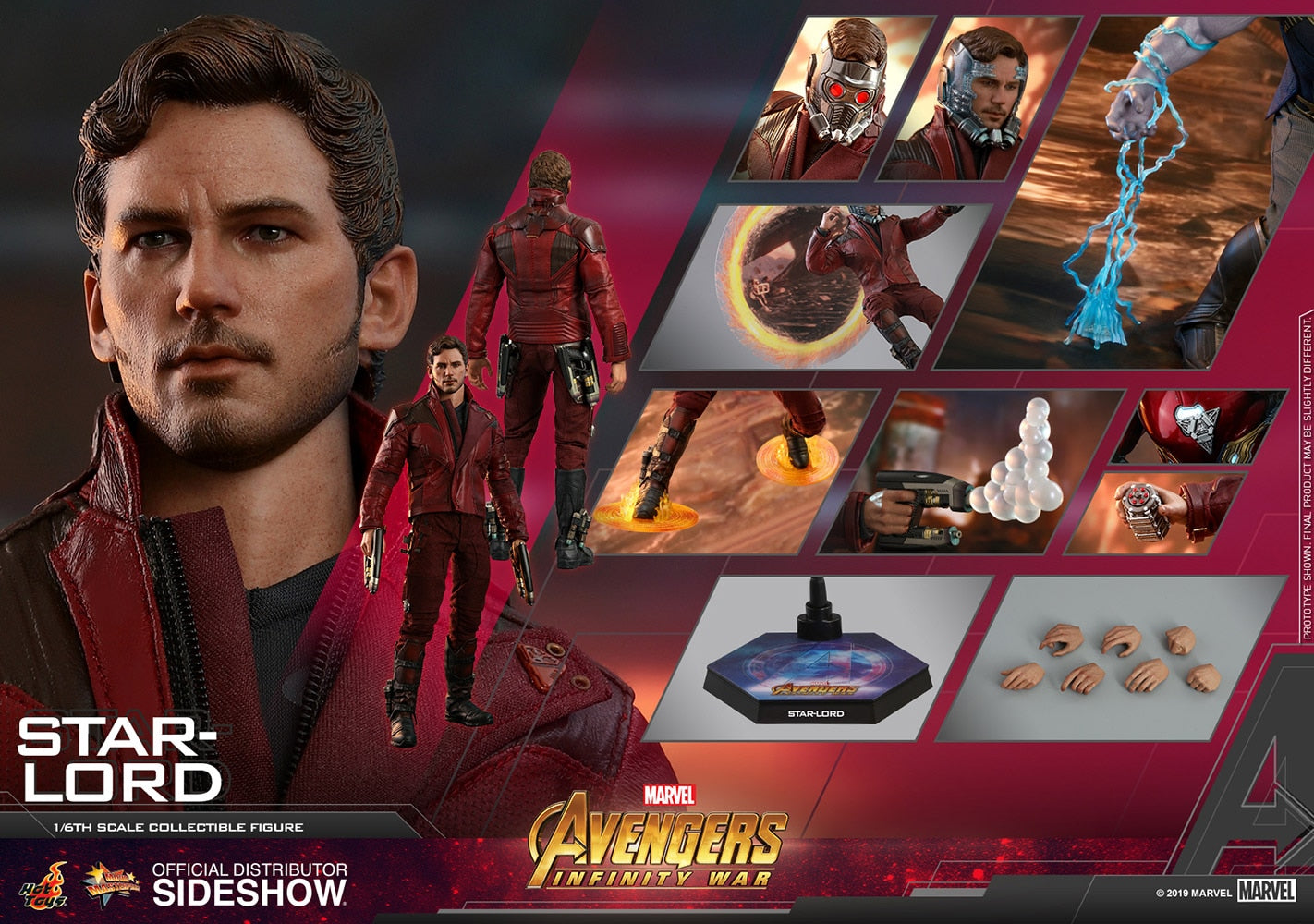 Hot Toys Avengers Infinity War Star Lord