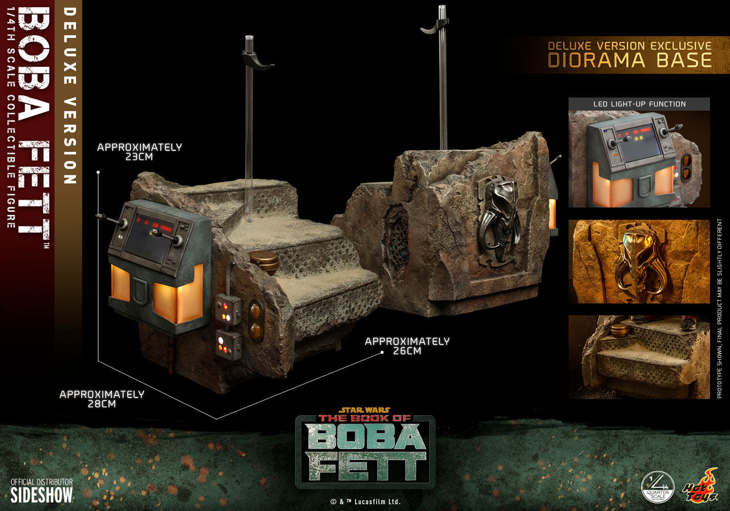 Hot Toys Star Wars The Book Of Boba Fett Boba Fett (Deluxe Version)