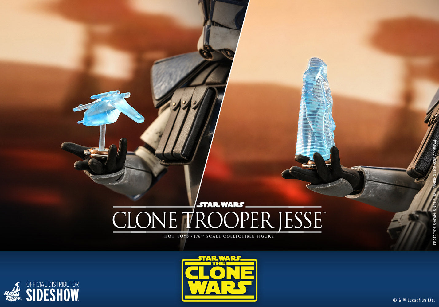 Hot Toys Star Wars The Clone Wars Clone Trooper Jesse
