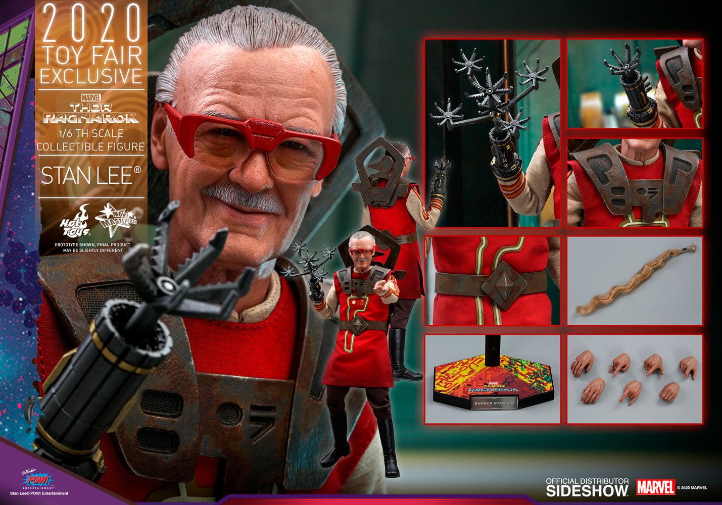 Hot Toys Thor Ragnarok Stan Lee (Toy Fair 2020 Exclusive)