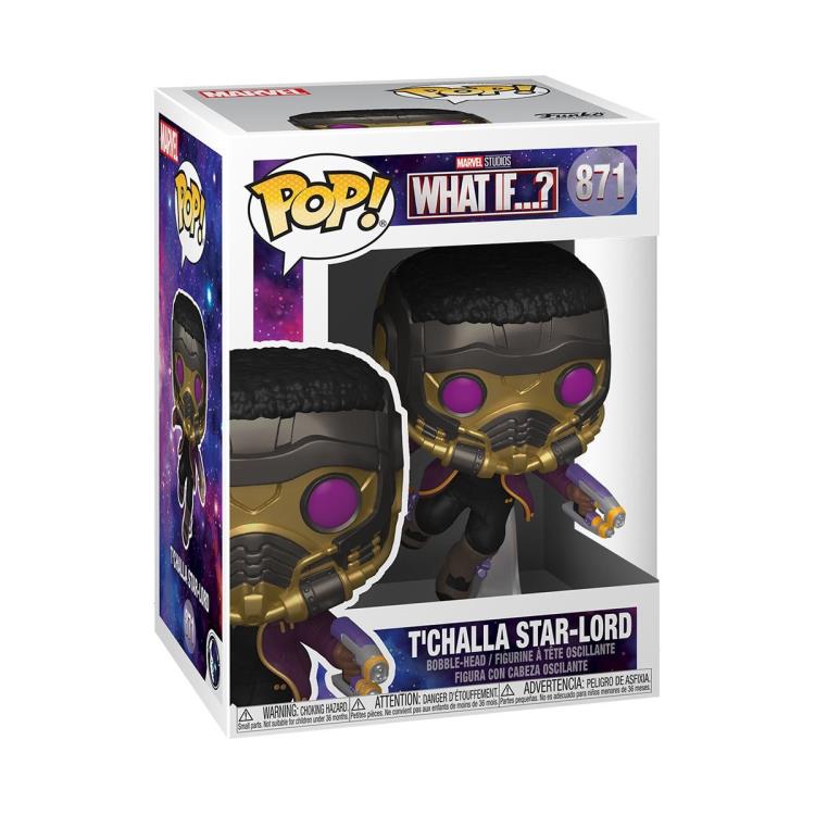 Funko Pop : What If? - T Challa Star Lord