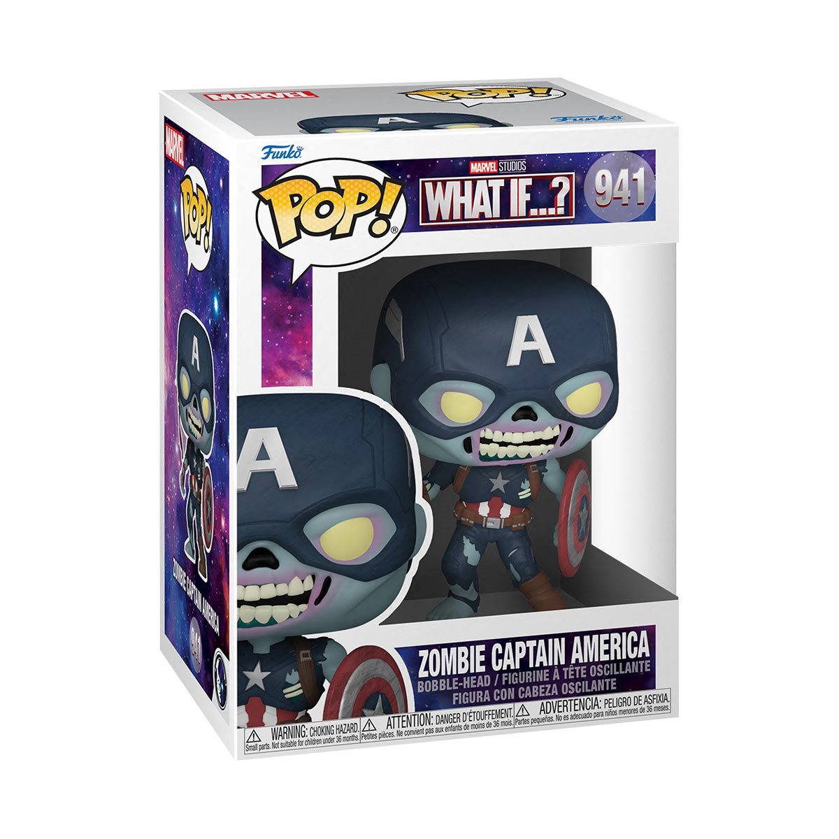 Funko Pop : What If? - Zombie Captain America