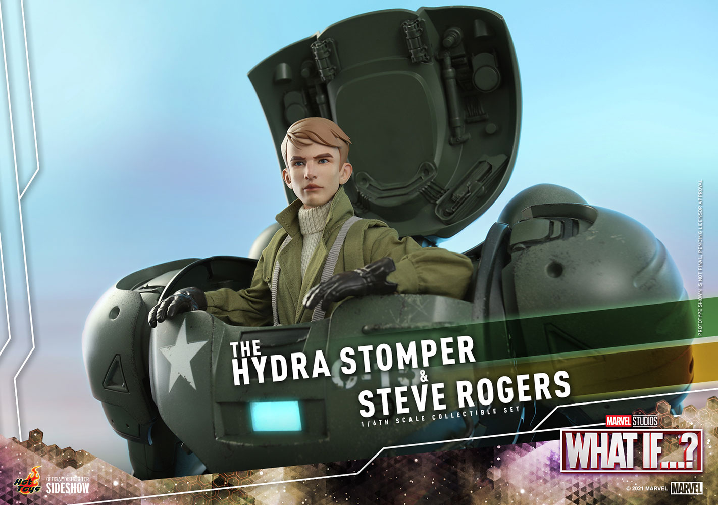 Hot Toys What If? The Hydra Stomper And Steve Rogers