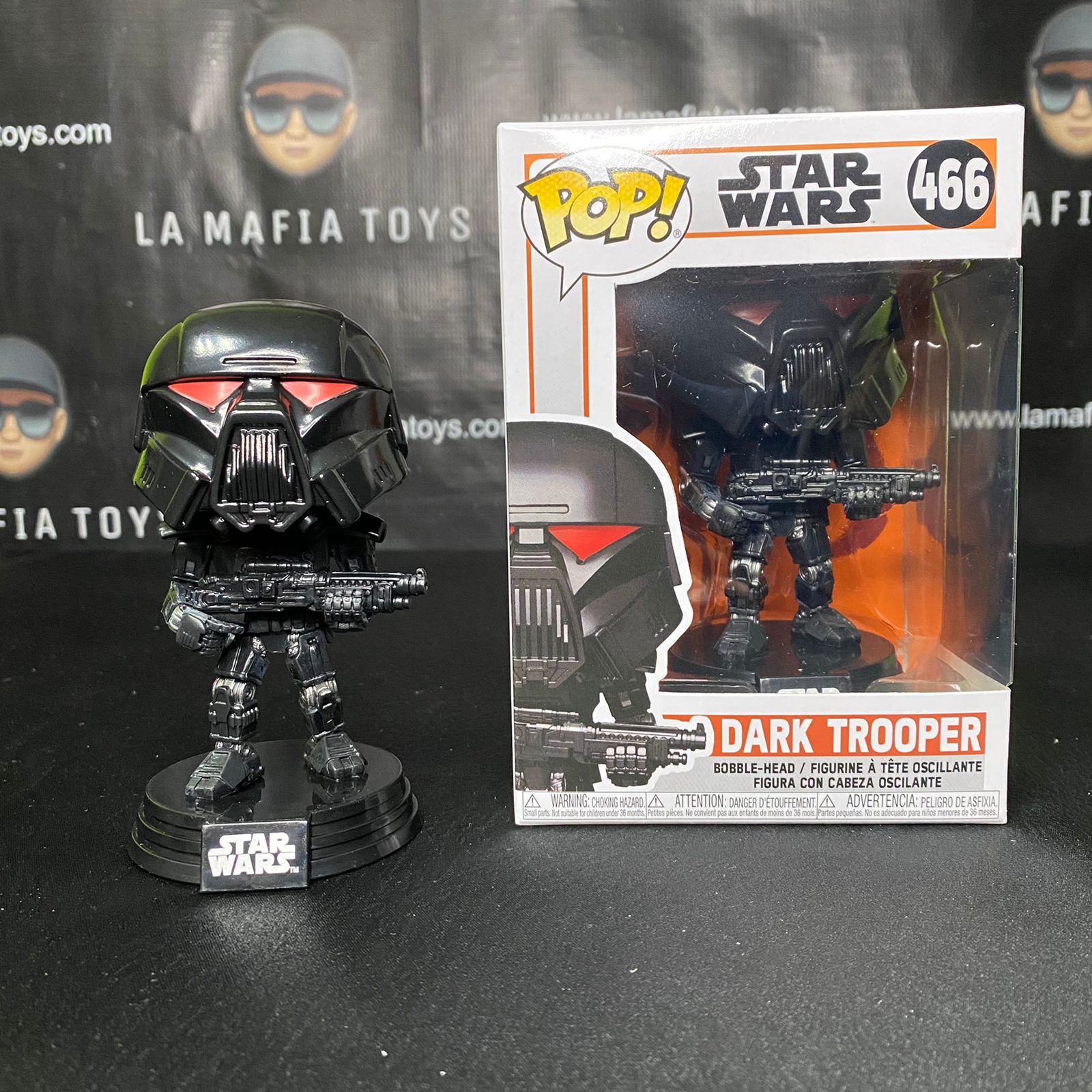 Funko Pop : Star Wars The Mandalorian - Dark Trooper