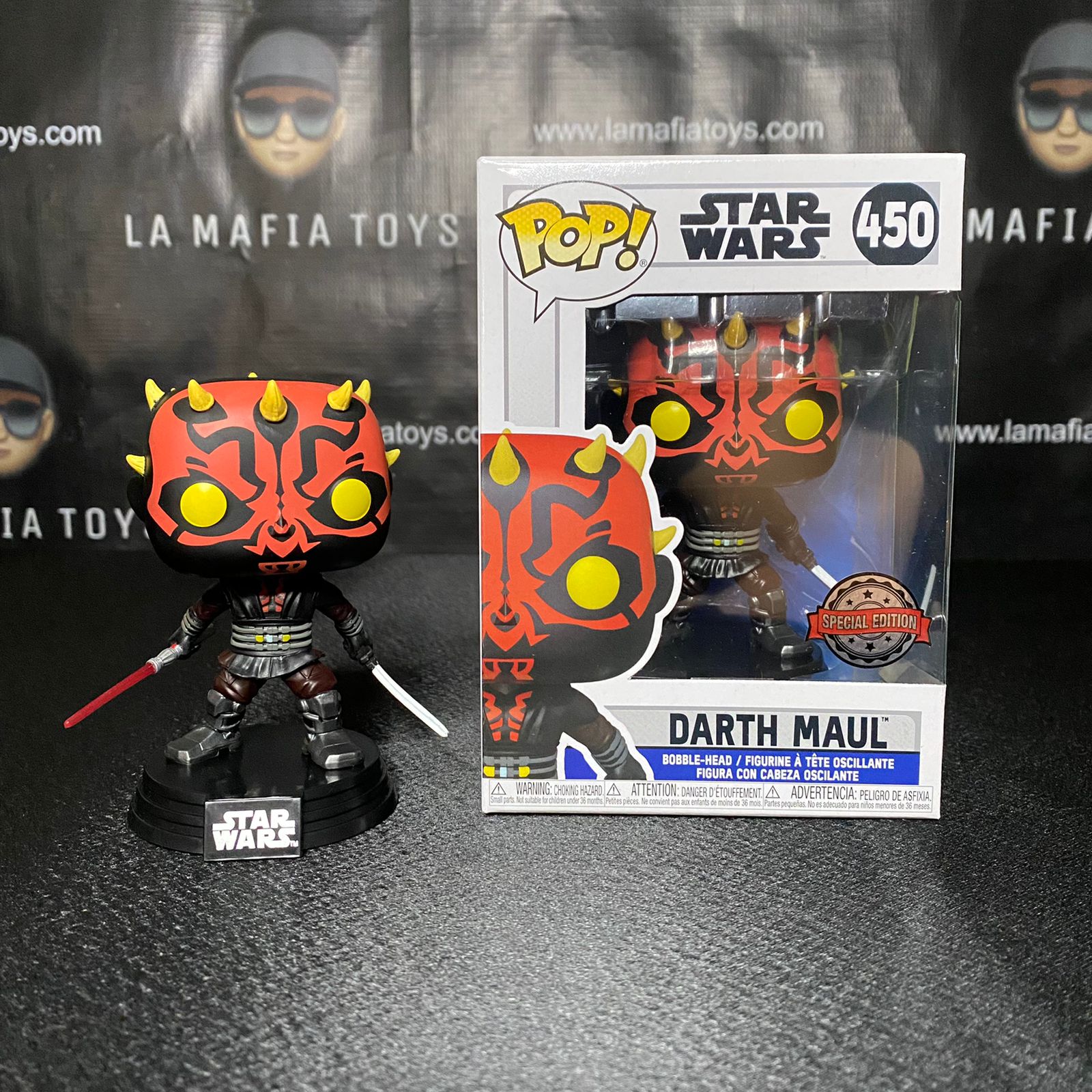 Funko Pop Star Wars: The Clone Wars - Darth Maul With Darksaber