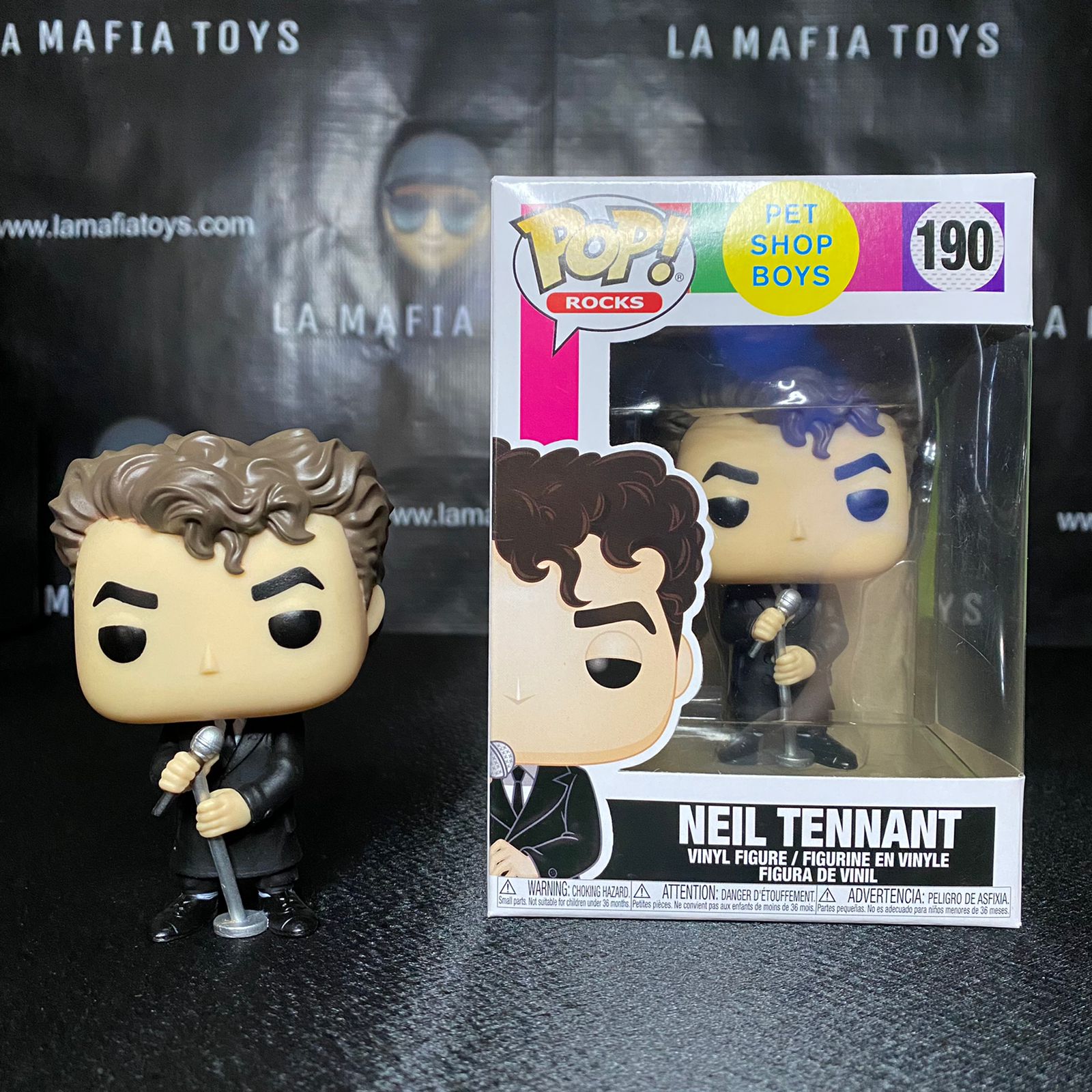 Funko Pop Rocks: Pet Shop Boys - Neil Tennant
