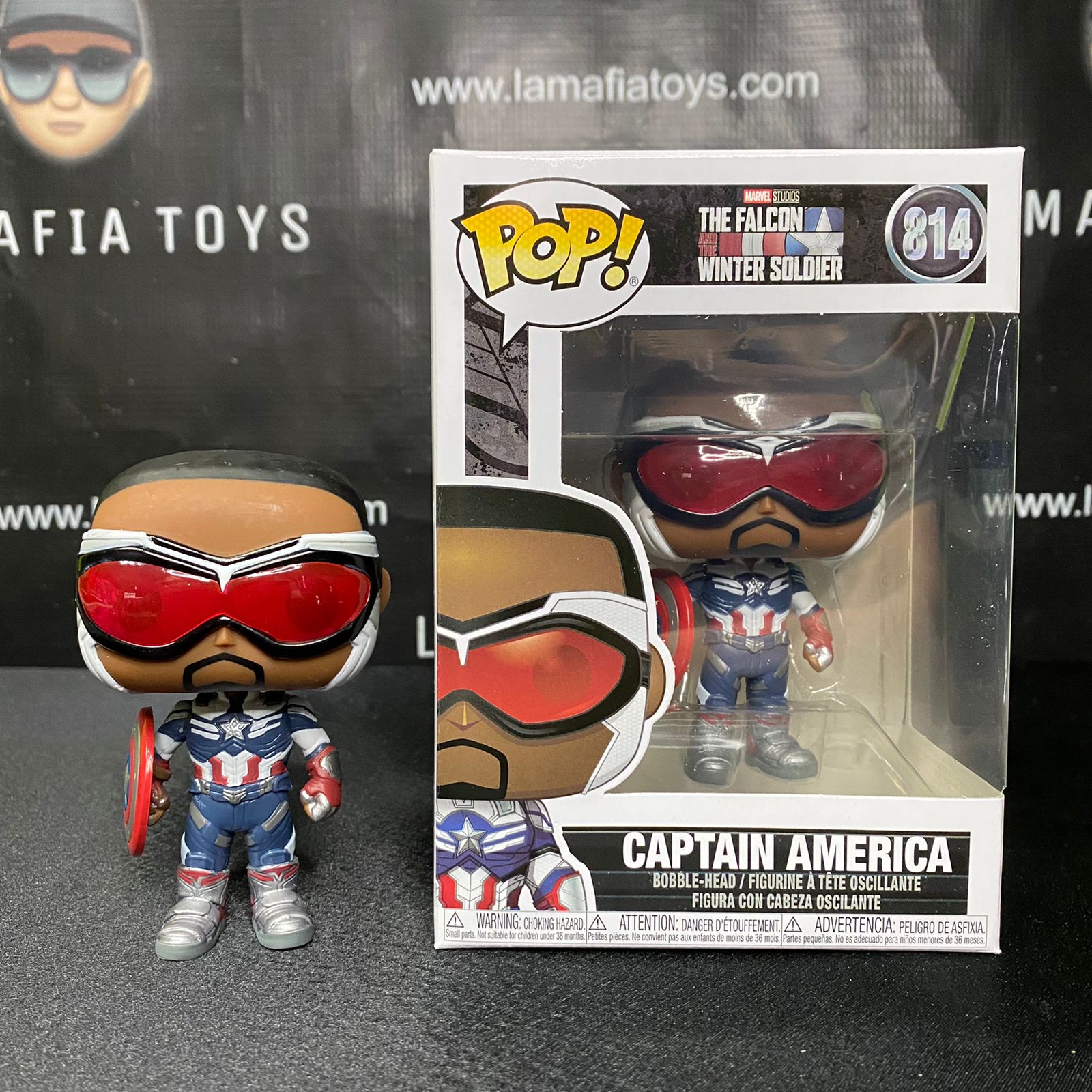 Funko Pop : Falcon And The Winter Soldier - Captain America