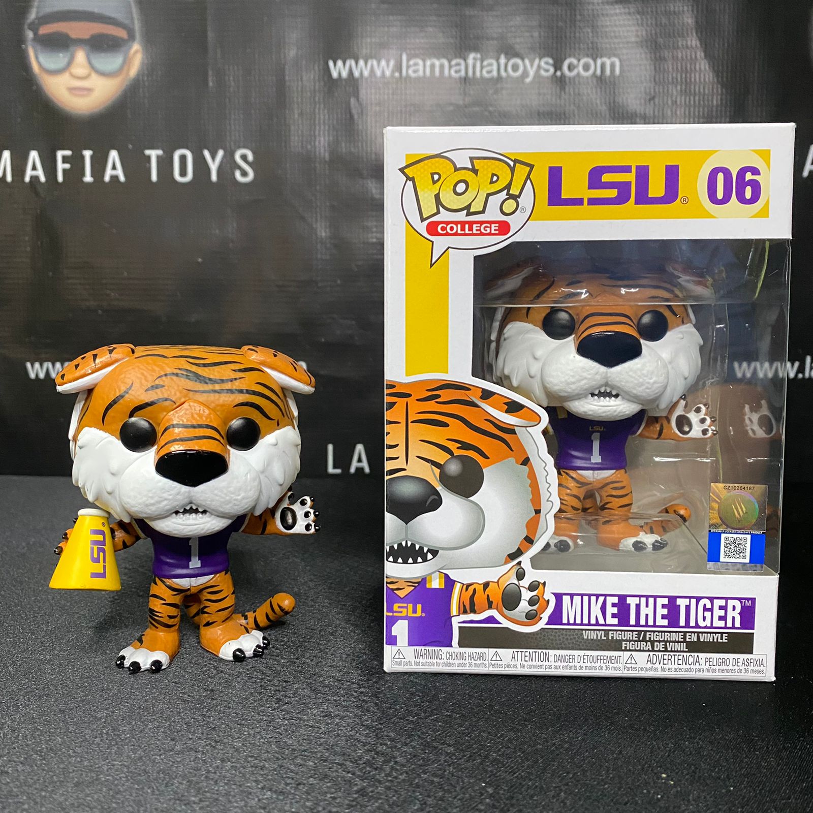 Funko Pop NCAA LSU Tigers Mike The Tiger 06