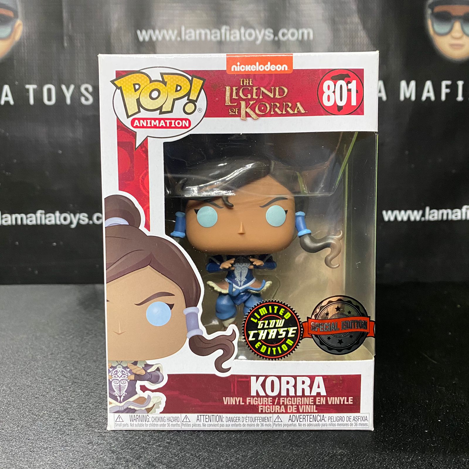 Funko Pop Animation: Legend Of korra - Korra Glows (Exclusivo) Chase