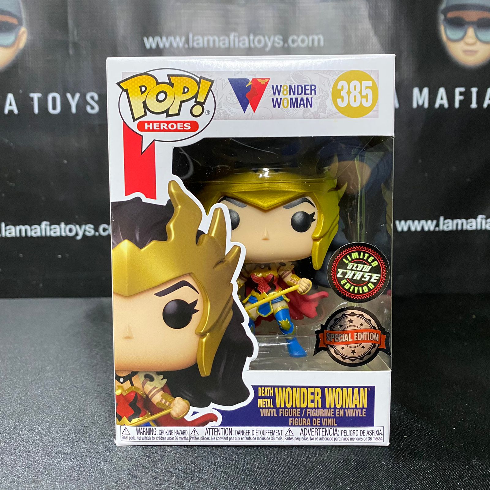 Funko Pop Dc Comics: Wonder Woman - Death Metal 80th Anniversary