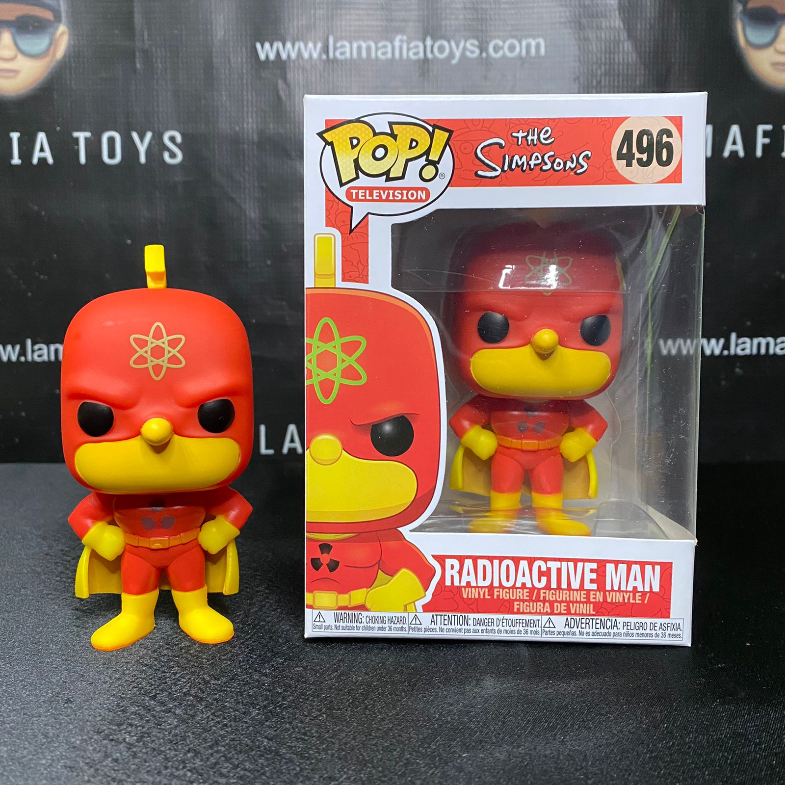 FUNKO POP THE SIMPSONS HOMERO RADIOACTIVE MAN HOMERO