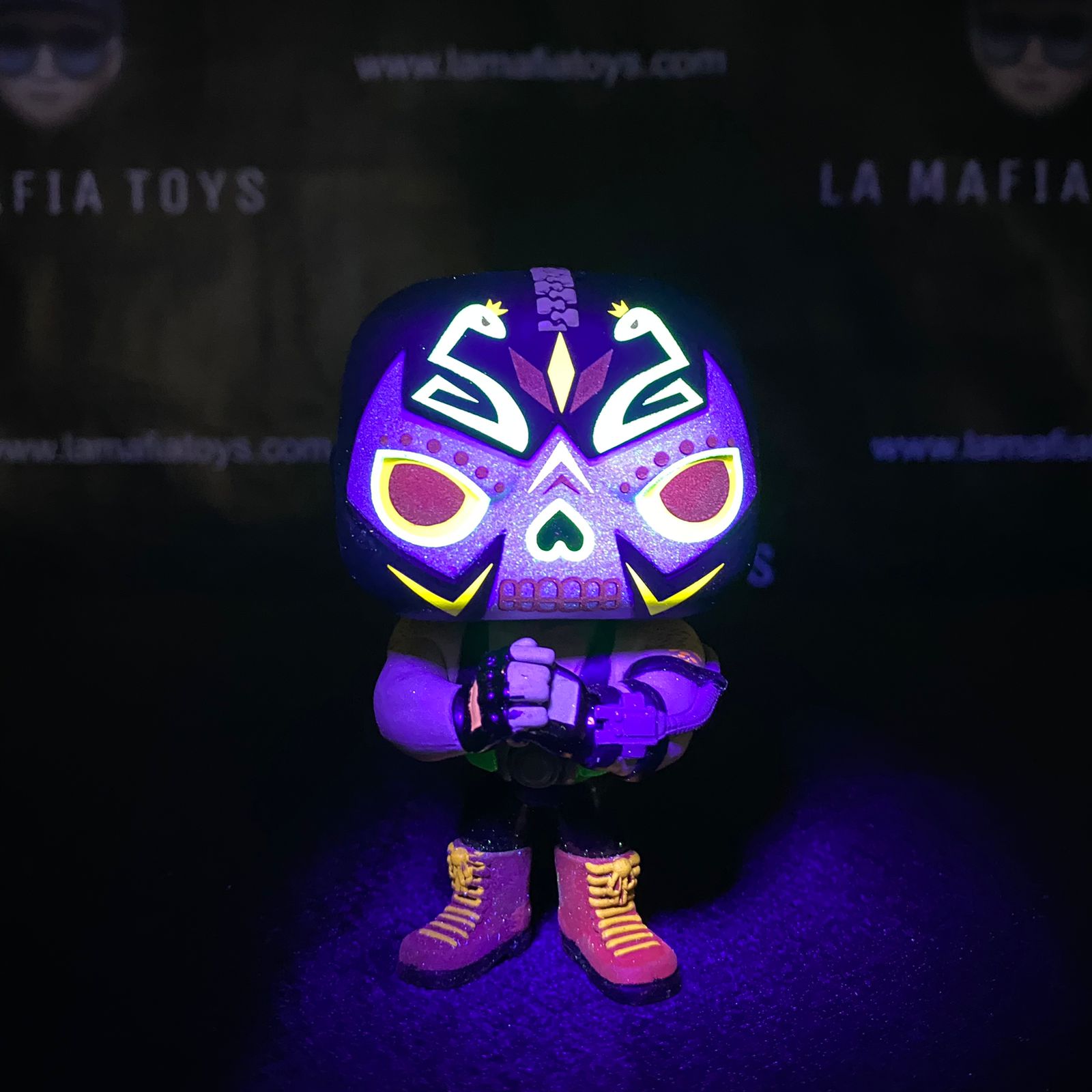 Funko Pop : Dia De Los DC - Bane (Glows)