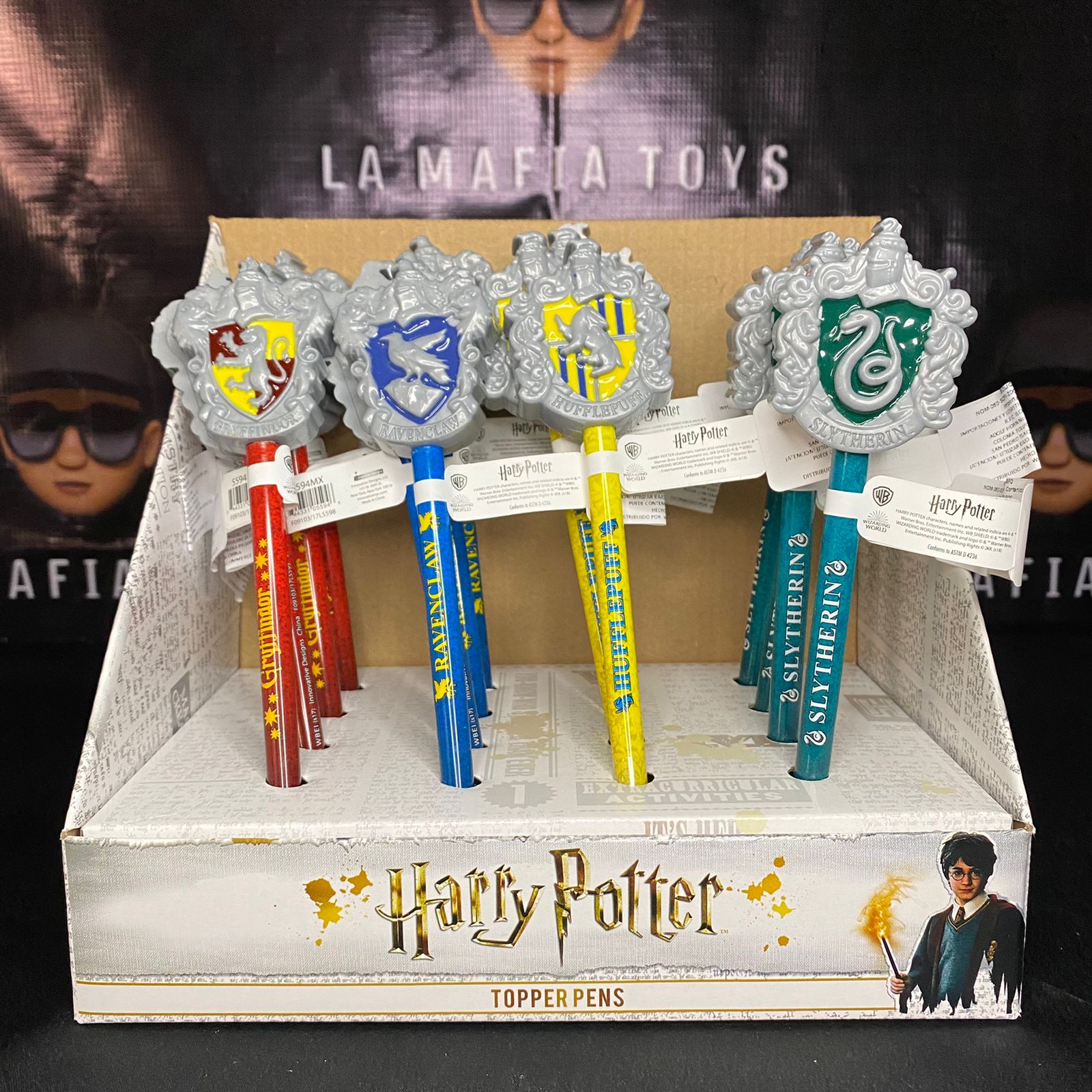 Harry Potter Molded Topper Pen Pluma
