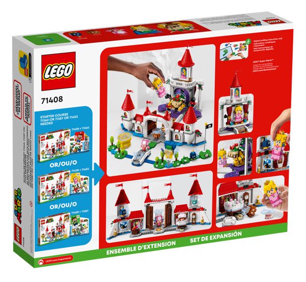Lego Super Mario Set de Expansion Castillo De Peach 71408