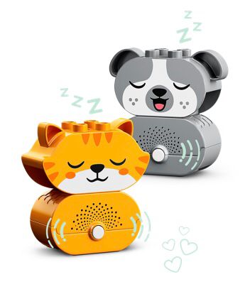 Lego Duplo Mis Primeros Cachorrito Y Gatito Con Sonido 10977