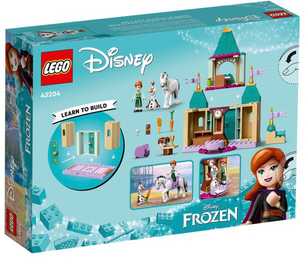 Lego Disney Frozen Castillo De Juegos De Anna Y Olaf 43204