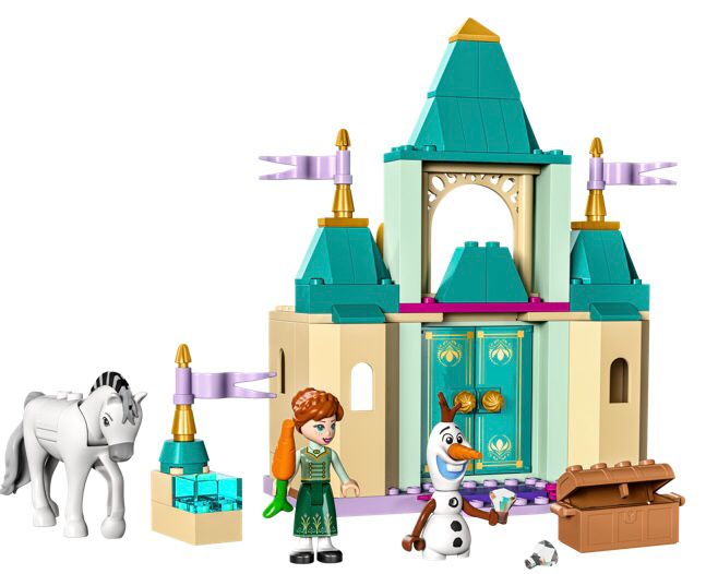 Lego Disney Frozen Castillo De Juegos De Anna Y Olaf 43204
