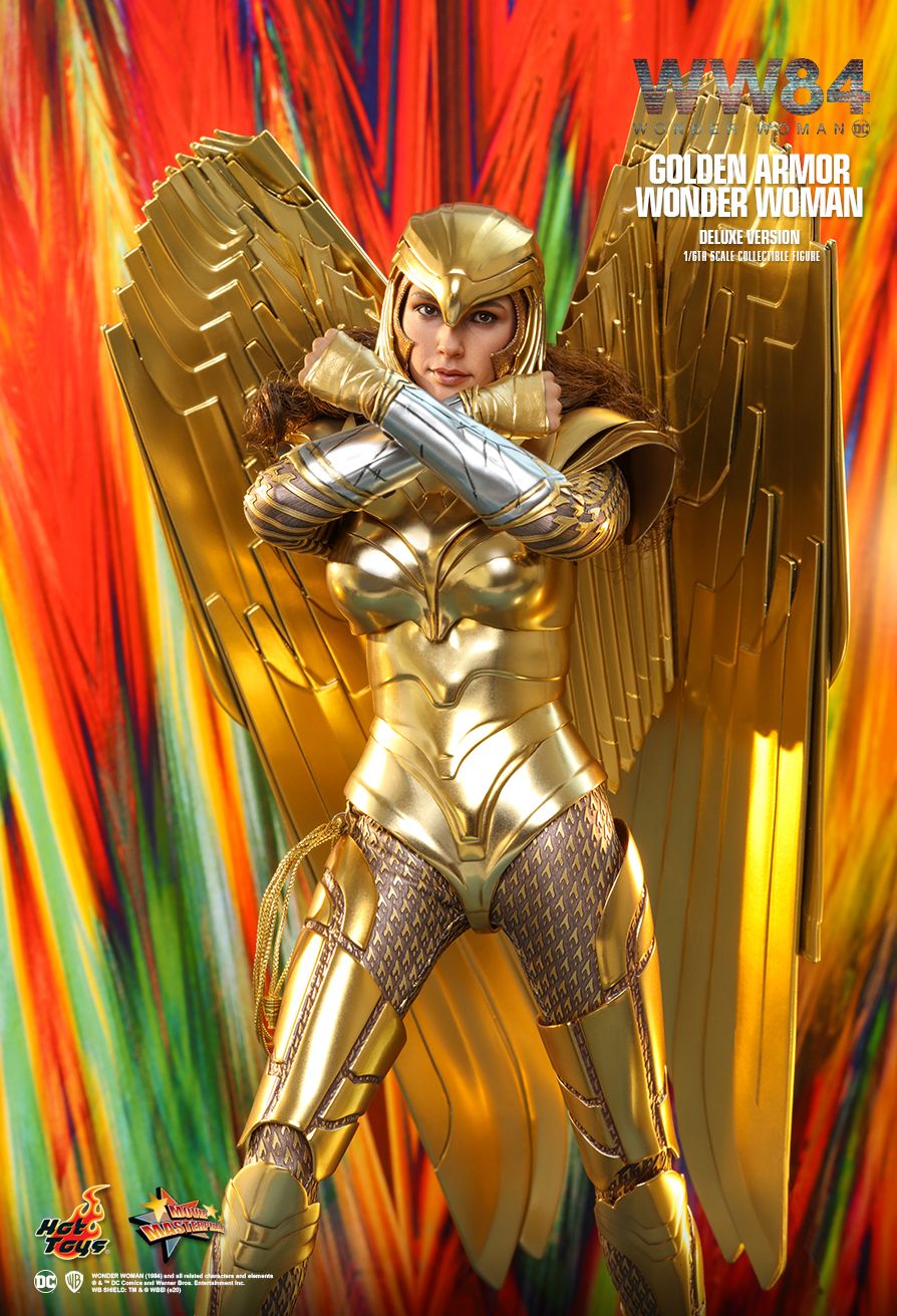 Hot Toys Wonder Woman 84 Golden Armor Wonder Woman Deluxe Version
